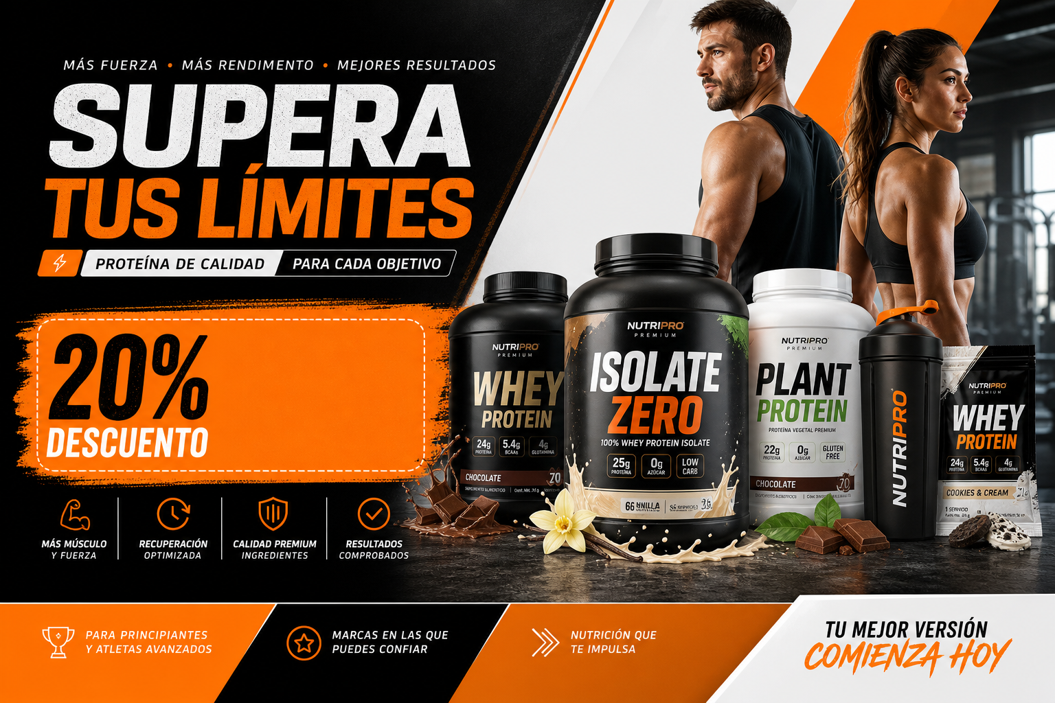 20% de descuento en tu primer pedido
